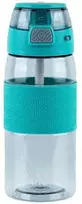 Gertuvė KITE, 600ml, su užrakinamu dangteliu, žalios sp. tritano plastikas