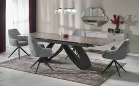 Halmar Valgomojo komplektas - Stalas HILARIO+ Kėdės K-564