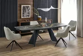 Halmar Valgomojo komplektas - Stalas ARMANI+ Kėdės K-564