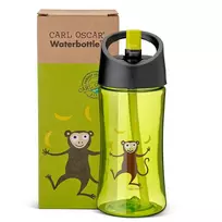 Vaikiška tritano gertuvė su šiaudeliu 350ml „BEŽDŽIONĖLĖ“ – BPA free