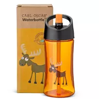 Vaikiška tritano gertuvė su šiaudeliu 350ml „BRIEDIS“ – BPA free