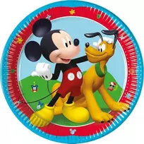 Globos Europe Bv GoDan Popierinės lėkštės Peliukas Mikis 20 cm 8 vnt Godan