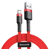 KABELIO ŽAIBAS Į USB 1M / RED CALKLF-B09 BASEUS
