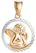 Auksinis pakabukas "Angelas" Brasco 52505