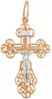 Auksinis stačiatikių kryželis Brasco 56609