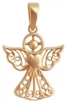 Auksinis pakabukas "Angelas" Brasco 58227