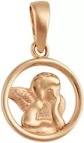 Auksinis pakabukas "Angelas" Brasco 58290