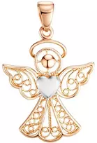 Auksinis pakabukas "Angelas" Brasco 36581