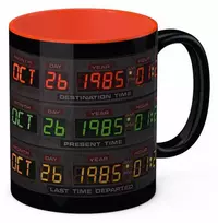 Sd Toys Back to the Future Delorean Screen mug