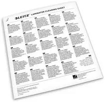 Leitz laminatoriaus valymo lapeliai, 5 vnt.