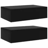 Sodo tvora 2 pcs Pilka 3,4 x 0,6 m Miltelinis plienas