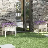 Sodo tvora Woerden Balta 1,7 x 1 m Miltelinis plienas