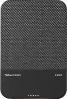 „Native Union (Re)Classic“ nešiojama baterija – magnetinė 10000 mAh talpos nešiojama baterija, suderinama su „MagSafe“ ir „Qi2“, USB-C – pridedamas 15 cm USB-C laidas (juodas)
