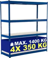 Mville Sandėlio lentynos 160x60x180 cm