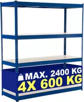 Clp Trading Sunkiojo krovinio lentynos 160x60x180 cm