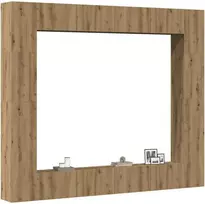 TV staliukas 8 dalių sieninis televizoriaus spintelės komplektas Artisan Oak