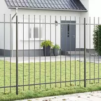 Sodo tvora 3 pcs Pilka 5,1 x 1,5 m Miltelinis plienas