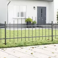Sodo tvora WOERDEN 3 vnt. 170 x 115 cm Pilka