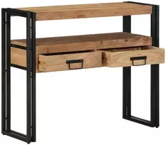 Konsolinis stalas Ruda 90 x 33 x 75 cm Kietos akacijos mediena