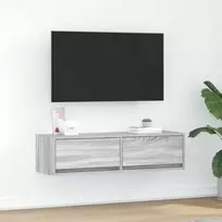 TV staliukas Televizoriaus spintelė Pilka sonoma ąžuolo 100 x 31 x 25,5 cm
