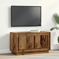 TV staliukas Televizoriaus spintelė Sena mediena 80 x 35 x 45 cm