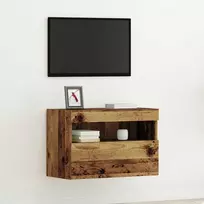 TV staliukas TV sieninė spintelė 60 x 30 x 40 cm Sena mediena