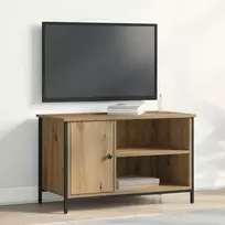 TV staliukas Televizoriaus spintelė artisano ąžuolo 80 x 40 x 50 cm