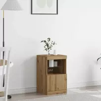 LED Bufetas Amatininkų ąžuolas 41 x 37 x 67 cm Apdirbta mediena