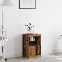 LED Bufetas Senas medis 41 x 37 x 67 cm Apdirbta mediena