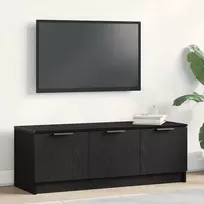 TV staliukas Televizoriaus spintelė Juodas ąžuolas 102 x 35 x 36,5 cm