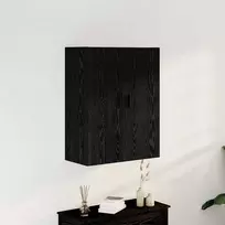 Prikabinama spinta Juodas ąžuolas 69,5 x 34 x 90 cm