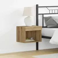 TV staliukas TV spintelių komplektas su LED 2 pcs Amatininkų ąžuolas