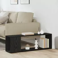 TV staliukas TV spintelių komplektas Juoda 100 x 24 x 63 cm Apdirbta mediena
