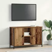 TV staliukas TV spintelių komplektas Senovinis medis 101 x 35 x 65 cm