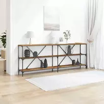 Konsolinis stalas Senas medis 200 x 30 x 75 cm Apdirbta mediena