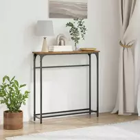 Konsolinis stalas su lentyna Senas medis 75 x 19,5 x 75 cm