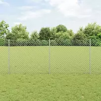 Grandininės tvoros su stulpeliu 10 x 1 m Galvanizuotas plienas