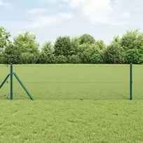 Tvorelės stulpas Plienas Žalia