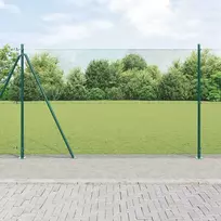 Suvirinta vielos tvora su betono baze 50 x 1,4 m Žalia