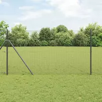 Tvorelės stulpas Plienas ir PVC Pilka