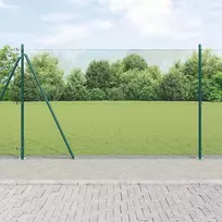 Suvirinta vielos tvora su betono baze 25 x 1,6 m Žalia