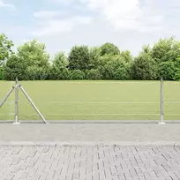Suvirinta vielos tvora su betono baze 100 x 0,6 m (P x A)