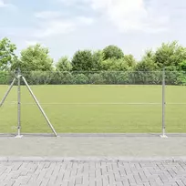 Suvirinta vielos tvora su betono baze 100 x 1 m (W x H)