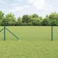 Suvirintas vielinis tvoras su smailiais galais Plienas ir PVC