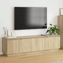 TV staliukas Televizoriaus spintelė Sonoma ąžuolas 180 x 38 x 49 cm