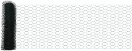 Heksagoninė tvora Žalia 0,6 x 10 m PVC
