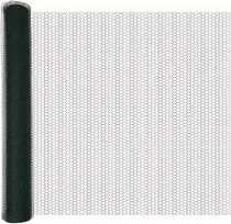 Heksagoninė tvora Žalia 1,4 x 10 m PVC