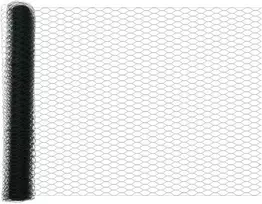 Heksagoninė tvora Žalia 1,4 x 10 m PVC