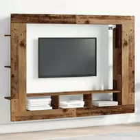 TV staliukas Televizoriaus spintelė Sena mediena 152 x 22 x 113 cm