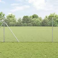 Heksagoninė tvora Sidabro 1,2 x 10 m Galvanizuotas plienas